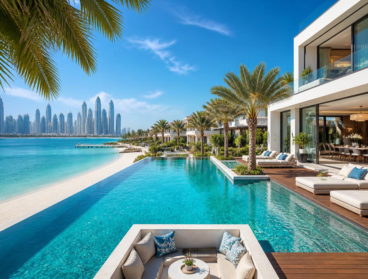 Palm Jumeirah community in Dubai